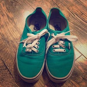 Green Authentic Vans